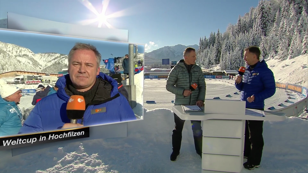 ZDF Sport Biathlon Hochfilzen 2019