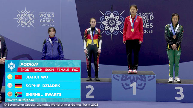 © Screenshot Special Olympics World Winter Games Turin 2025