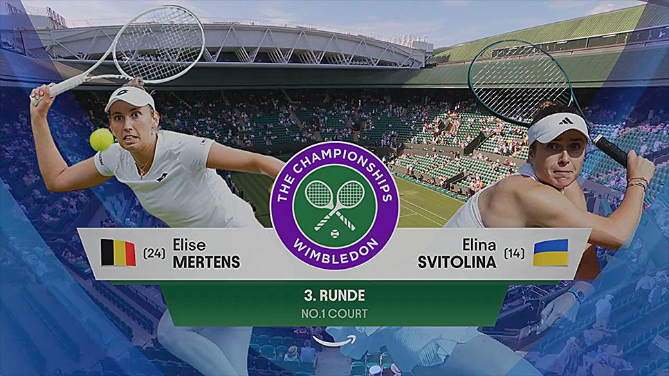 Wimbledon 2025 - Screenshot 2 © Amazon Prime Wimbledon 2025 - Screenshot 2